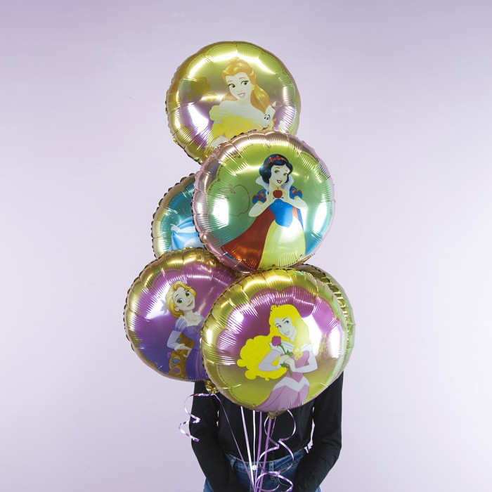 Шар круглый  Белоснежка, Розовое Золото